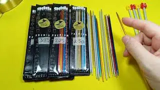 Knitting Needles I use for small projects.  PONY & ADDI