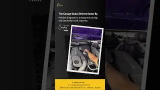 🔧 Dubai&rsquo;s Most Trusted Garage &mdash; Drivers Swear By Our Expertise! 🚗✨