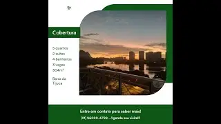 Cobertura no condom&iacute;nio LAC PREMIER - Barra da Tijuca