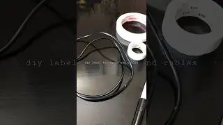 How to Label Cables, Cords, usb, etc.