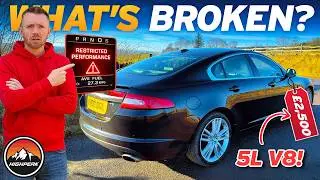 I BOUGHT A CHEAP V8 JAGUAR XF FOR £2,500!