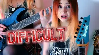 Difficult Riff VS Actually Difficult Riff