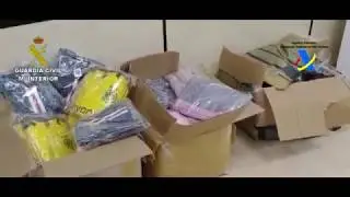 Material falsificado requisado en Mallorca