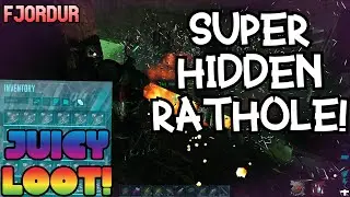 Super Hidden Fjordur Rat Hole Raid In Ark! - Small Tribes - ep.26|S.3| Ark Official PvP