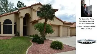 9645 S. Palm Dr., Tempe, Arizona Presented by Pacific Arizona Realty Inc.