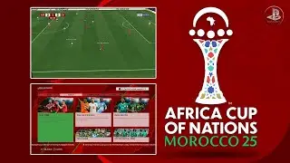 Graphic Menu Africa Cup Of Nations PES18 - PS3 - VR-Patch Season Update Summer 25-26