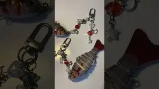 fish keychain🐟🫧‼️ shopee : hellodaishi #fish #fishkeychain #keychain #beads