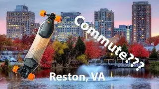 Boosted Board Commute to Work in Reston, VA