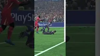 Jo&atilde;o Neves' Magical Goal for PSG in Champions League! ⚽✨ #fcmobile #shorts
