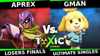 Toxic Sunday 17 &ndash; LOSERS FINALS &ndash; Aprex (Captain Falcon) vs GMAN (Isabelle, Wolf) &ndash; Smash Ultimate