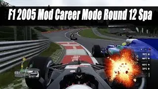 LAST TO ??? F1 2005 Red Bull Mod Career Mode Round 12 Spa