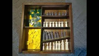 Harry Potter Chess Set and Custom Box 3D Print