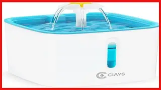 Ciays Cat Water Fountain, Automatic Pet Water Fountain, 84oz2 5L