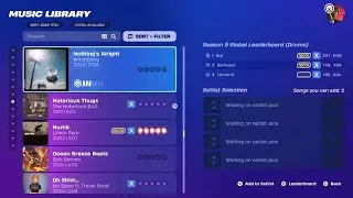 Fortnite Main Stage - Nothing Else Matters - Flawless on Drums!
