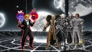 [KOF Mugen] Burning Rugal Vs NEST Bosses Team