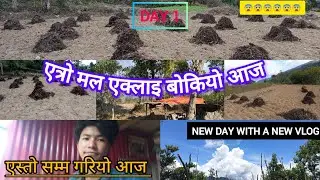 BALLA SAKIYO EATRO BOKERA || 😩😩 || एक्लै परियो आज त || 🏵️🌺 || DAY 1 💯💯💯 @TNK.VLOGER  #new #vlog
