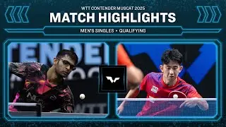 Manush Shah vs Pang Koen | MS Qual | WTT Contender Muscat 2025