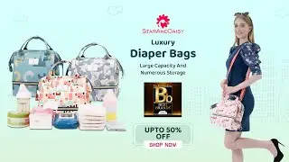 StarAndDaisy Diaper Bags Are The Ultimate Companion Of Motherhood