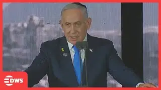BREAKING: Netanyahu Addresses State Ceremony | Tribute to Fallen Soldiers of October 7 | AC1Z