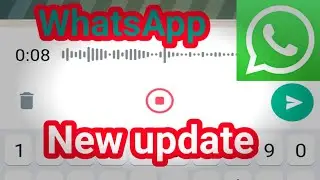 WhatsApp New Update ! Audio Modify Function ! Disappearing Sms ! tech msmohit !
