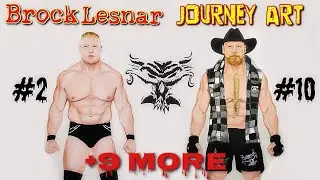 Brock Lesnar Journey Art | Drawing The Beast | Horizontal Edit