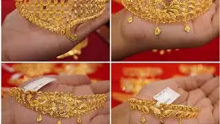 Gold Choker Necklace With Price And Weight | Gold Choker Necklace Light Weight ||
