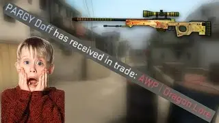 CS:GO- Dragon Lore Reactions in Casual Servers!