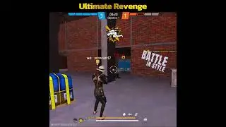 Ultimate Revenge in Free Fire CS Rank - Quadra Kill Domination! 🔥