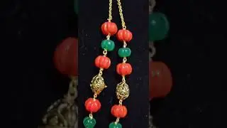 katu tega making designs with ear rings #beads #pearls#jewellery #youtubeshorts #daily updates #like