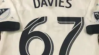 New Superstar Alphonso Davies MLS Vancouver Whitecaps Home Soccer Jersey Football Shirt