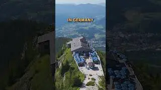 Historical viewpoint The Eagle's Nest / Kehlsteinhaus #historyfacts #germany #drone #fyp #facts