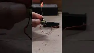 Re-use .                                      #led #experiment  #electric #scienceproject #diy
