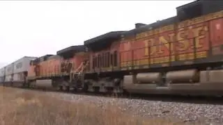 Railfanning CP 421 - BNSF Staples Sub - October 24, 2012