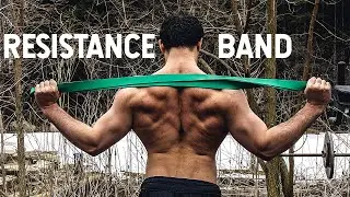 HOW to do Resistance Band Workout!  BACK HOME WORKOUT with Resistance Band - Ali X