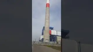 CEROBONG PLTU DI CAT
