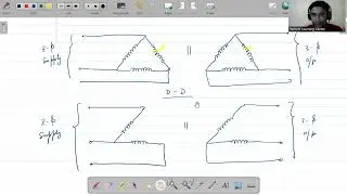 Open delta and Scott connection of transformer