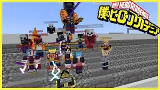 ITS A TAG TEAM TOURNAMENT! Minecraft My Hero Academia Mod