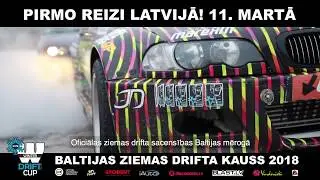 [LAT] Baltic Winter Drift Cup 2018 sacensību reklāmas video