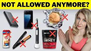 Airlines Just BANNED These 6 Everyday Items