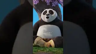 ...back to our breathing Check out Po'shours-long guided meditation! Link in bio. #KungFu Panda 4