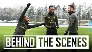 VAR at training?! | Behind the scenes at Arsenal training centre