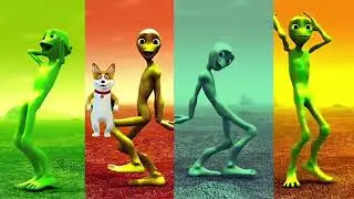 Alien dance VS Funny alien VS Dame tu cosita VS Funny alien dance VS Green alien dance VS Dance