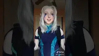 Snowman ❌ Snowelf ✅ - Rayla Cosplay (The Dragon Prince) #TDP #rayla