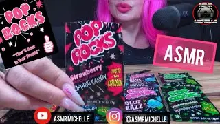 ASMR pop rocks candy #asmr #poprocks #candy #mukbang #eating #mukbangasmr MUKBANG eating sounds