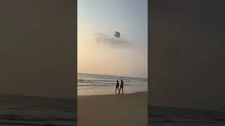 Paragliding in Goa | Fly High Above the Beach! #Paragliding #AdventureSports #SkyHigh #Goa