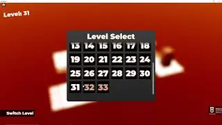 Completing Level 30 [Bloxorz]