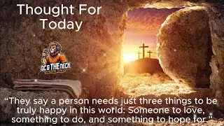 Thought For Today