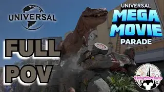 FULL 4K POV NEW Universal Mega Movie Parade April 2025 | Universal Studios Florida #universalstudios