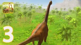 Brachiosaurus Simulator Android Gameplay 🦕#3 / Dinosaur Simulator for Android 2021