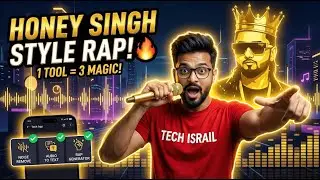 Remove Noise, Audio to Text & Create Yo Yo Honey Singh Style Rap in Seconds!